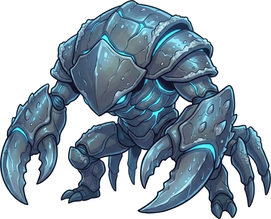Evolved crab