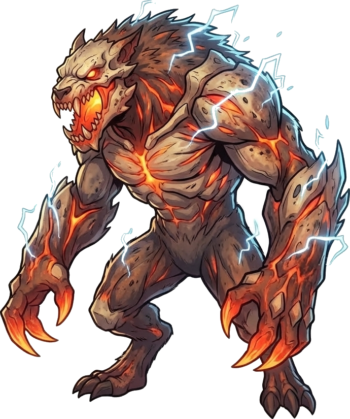 Evolved cat wolf
